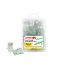 Simply 45 - S45-1601 - Pass Through Green Tint - Cat6 UTP - 50pc Clamshell 