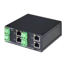 Vigitron - Vi27004 - 4-Port Ethernet & PoE Receiverer over Single-Pair wires