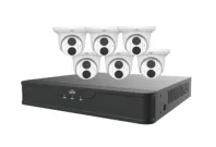 Uniview - EK-S31P8T46T2-V3 - NVR kits with 6 Unit 4MP camera with 1 Recorder and 2TB HDD, without 18M Network Cable