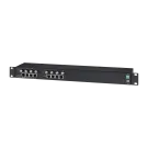 Vigitron - Vi2408A - 8-Port MaxiiCopper™ Ethernet Extender over Coax, af/at 37W PoE, Requires 12VDC @ 3A PS, suggested Vi0014