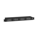 Vigitron - Vi2316A - 16-Port MaxiiCopper™ Ethernet Extender over UTP, af/at/bt 72W PoE, Requires 12VDC @ 3A PS, suggested Vi0014