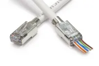 Platinum Tools - 202036J - EZ-RJ45 Cat6 Strain Relief, (Clear). 100/Jar.