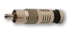 Platinum Tools - 28051J - RCA RG6 Compression Connector, Nickel Pl. 50/Jar.