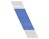 Jonard - 30-B-50-020 - 30 AWG Kynar Wire Pre-Cut, Blue, 2" (Pack of 50)