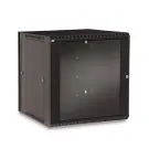 Kendall Howard - 3130-3-001-12 - 12U LINIER® Swing-Out Wall Mount Cabinet - Glass Door