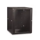 Kendall Howard - 3130-3-001-15 - 15U LINIER® Swing-Out Wall Mount Cabinet - Glass Door