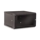 Kendall Howard - 3140-3-001-06 - 6U LINIER® Fixed Wall Mount Cabinet - Glass Door