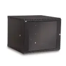 Kendall Howard - 3140-3-001-09 - 9U LINIER® Fixed Wall Mount Cabinet - Glass Door