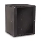 Kendall Howard - 3140-3-001-15 - 15U LINIER® Fixed Wall Mount Cabinet - Glass Door