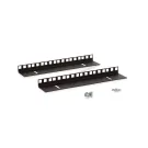 Kendall Howard - 3150-3-001-06 - 6U LINIER® Wall Mount Vertical Rail Kit - Cage Nut