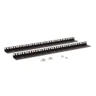 Kendall Howard - 3150-3-001-12 - 12U LINIER® Wall Mount Vertical Rail Kit - Cage Nut