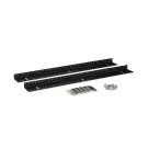 Kendall Howard - 3150-3-002-12 - 12U LINIER® Wall Mount Vertical Rail Kit - 10-32 Tapped