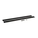 Kendall Howard - 3150-3-002-22 - 22U LINIER® Wall Mount Vertical Rail Kit - 10-32 Tapped