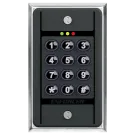 SECO-LARM - SK-B111-PQ - Bluetooth Access Controller – Indoor Single-Gang Keypad with Prox