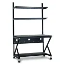 Kendall Howard - 5000-3-104-48 - 48" Performance 100 Series LAN Station - African Mahogany