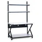 Kendall Howard - 5000-3-200-48 - 48" Performance 200 Series LAN Station - Folkstone