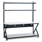 Kendall Howard - 5000-3-200-96 - 96" Performance 200 Series LAN Station - Folkstone