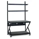 Kendall Howard - 5000-3-204-48 - 48" Performance 200 Series LAN Station - African Mahogany