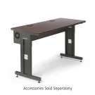 Kendall Howard - 5500-3-004-25 - 60" W x 24" D Training Table - African Mahogany