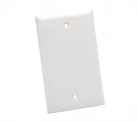 Platinum Tools - 600WH-25 - Wall Plate, Standard, 1 Gang Blank, White 25pc/Installer Pack
