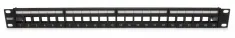 Platinum Tools - 641-24U - Unloaded Patch Panel, 24 Port, UTP Box