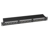 Platinum Tools - 675-24C6AS - Patch Panel, 24 Port, Cat6A, S, 110 Box