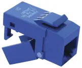 Platinum Tools - 706BL-1 - EZ-SnapJack Cat6, Blue (Bulk,1ea)  Pkg10pc/Bag