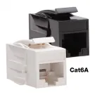 Platinum Tools - 770WH-1 - Cat6A Keystone Coupler, F to F, White UTP. 1/Bag.