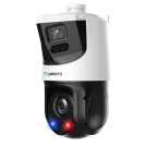 Luminys - P54-4DA25 - 4MP Network 25x LumiDeterrent + Dual-stitched Lens Camera