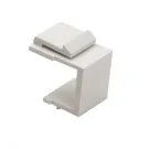 Platinum Tools - 790WH-10 - Keystone Blank Insert, White 10/Pkg 10Pkgs/Bag