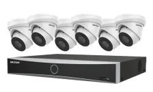 Hikvision - EKI-K82T86A - KIT 4K 8CH2T 6TR 8MP 2.8MM