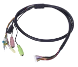 Vivotek - AO-003 - Cable for AC24V, Mic in , Line out, RS485, 4 DI, 2 DO