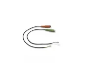 Arecont Vision - AV-1AK - Audio Cable, 2 Pin Connector to 3.5mm Jack for MegaDome G3 and Contera Large Dome