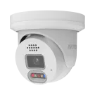 AVYCON - AVC-NDE81F28 - 8MP H.265 Fixed Turret Network Camera Active Deterrence 24/7 Color