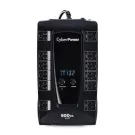 CYBERPOWER - AVRG900LCD - 900VA/480W, Simulated Sine Wave, NEMA 5-15P, 5 ft cord, 12 (6 surge, 6 surge + battery backup), PowerPanel Personal Edition software, 3 year warranty