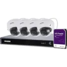 Vivotek - B4D83N82T - ND9326P NVR, 2TB WD23PURZ HDD, FD9383-HV x4 Bundle