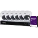 VIVOTEK - ND9326P - NVR, 2TB WD23PURZ HDD, FD9380-H-F2 x6 Bundle