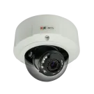 ACTI - B81 - 5MP Outdoor Zoom Dome with D/N, Adaptive IR, Basic WDR, 3x Zoom lens, f3-9mm/F1.2-2.1 (HOV:85.7°-30.5°), DC iris, Auto Focus, H.264, 1080p/30fps, DNR, Audio, MicroSDHC/MicroSDXC, PoE/DC12V, IP67, IK10, DI/DO