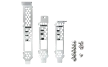 QNAP - BRKT-QM2-10G1T - Long/flat/short(117*22/90*18/80*16 mm) profile brackets for QM2-2X10G1T(A)