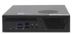 EXACQ - C2-00T-16SL - Live monitoring C-Series exacqVision 16 stream workstation (Single display support), 0TB storage. Linux Ubuntu 22.04 LTS OS on SSD, 8GB RAM, 1 X 1GbE, 1 x 2.5GbE, 8 x USB, 2 x DP, WiFi & BLE. Includes VESA mount kit, mouse and k