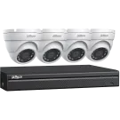 DAHUA - C542E42A - HDCVI KIT: 4-CH PENTA-BRID DVR + 4 X 2MP, MINI EYEBALL CAMERAS
