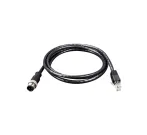 Planet - CB-M12D4MRJ-120 - 4-Pin D-Coding M12 Male to RJ-45 Ethernet Cable, 1.2 meters