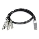 Planet - CB-QSFP4X10G-1M - 40G QSFP+ to 4 10G SFP+ Direct Attached Copper Cable - 1M