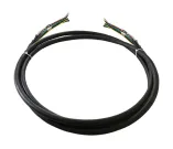 VideoTec - CMAN1300 - Armoured black cable, available by the meter (minimum order 10m): 1 Ethernet cable, 3 power supply wires, 1 coaxial video cable, 8 wires for alarms, relays and telemetry