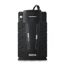Cyber Power - CP550SLG - 550VA/330W, Simulated Sine Wave, NEMA 5-15P, 5 ft cord