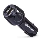 Cyber Power - CPTDC2U - DC, USB Power Source, 2 (2.1A shared) USB Ports, DC Plug, LED Power Indicator, 1 Year Warranty
