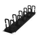 Cyber Power - CRA30006 - 19" 2U Flexible Ring Cable Manager, 5 Year Warranty
