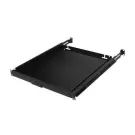 Cyber Power - CRA50004 - 19” 1U Sliding Keyboard Shelf, 19.6” (500MM) Deep, 45LBS (20KG) Capacity, 5 Year Warranty