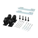 CYBERPOWER - CRA60003 - 3" heavy duty caster kit, 4 per pack, with 4x leveling feet and 2x stabilization plates, 5 year warranty