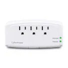 CYBERPOWER - CSB300W - 900 J, 125 V, NEMA 5-15P plug, 3 NEMA 5-15R, Limited lifetime warranty